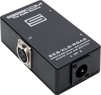 SES-XLR-RGAB Professional Grade Reverse-Gender Balanced Audio Passive A/B Switch 3-Pin XLR